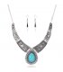 SET731 - Retro Pattern Water Drop Gem
